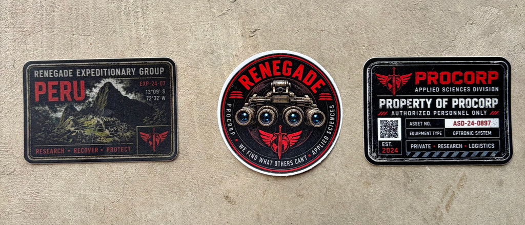 Renegade Universe Stickers